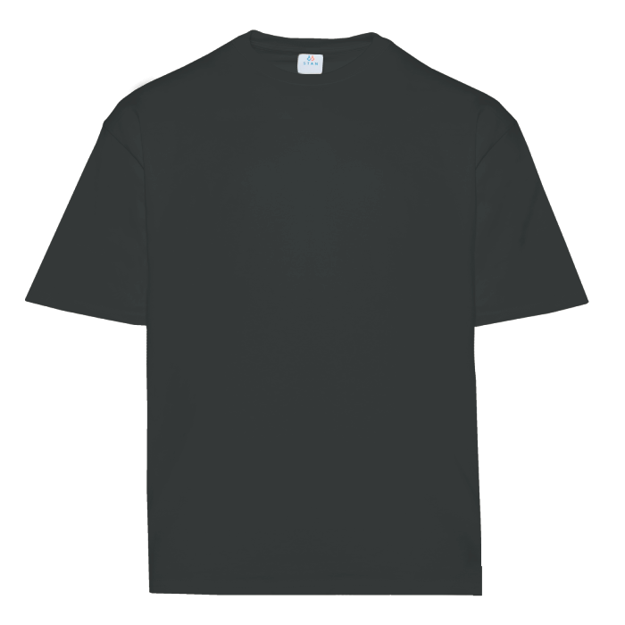 Графитовая футболка арт. 56 оверсайз кроя из 100% хлопка, 240 гр/м2, оптом | Мерч, униформа и текстиль для бизнеса  фото-0