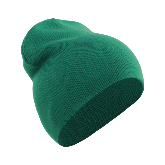 Зеленая шапка арт. 016 из 100% акрила, 300 гр/м2, оптом | Мерч, униформа и текстиль для бизнеса  фото-0