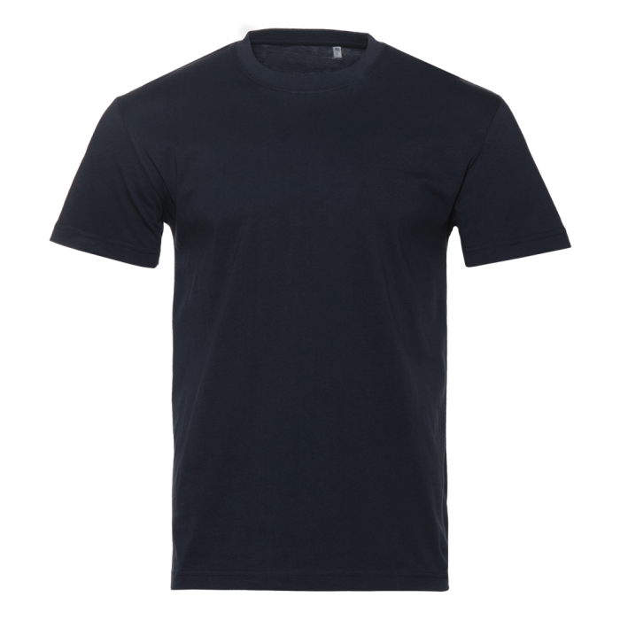 Футболка унисекс хлопок 150, 52, Темно-синий (46)  фото-0