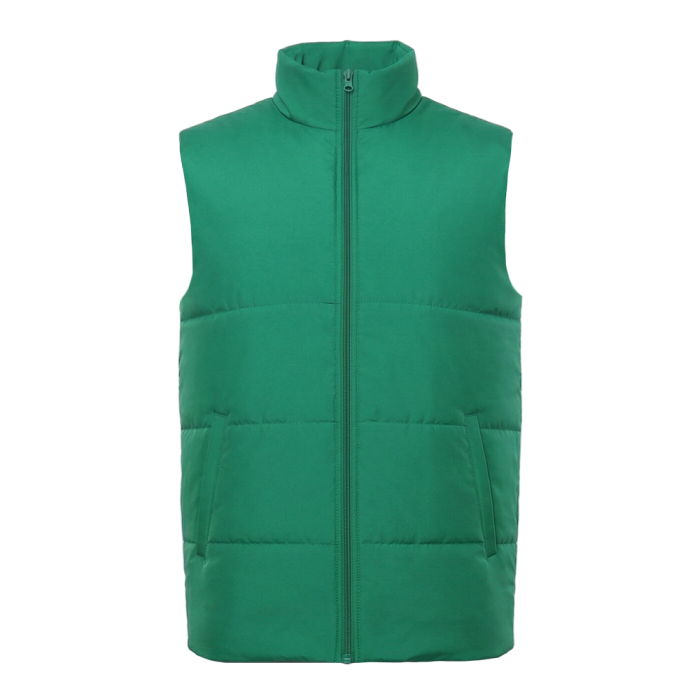 Жилет унисекс STAN утепленный 90, 130, 85, Зелёный (30) фото-0