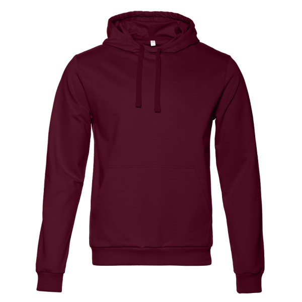 Худи футер без начёса арт. 23, Бордовый