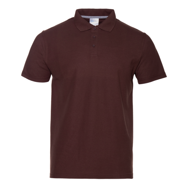 Рубашка поло арт. 04, Темно-шоколадный