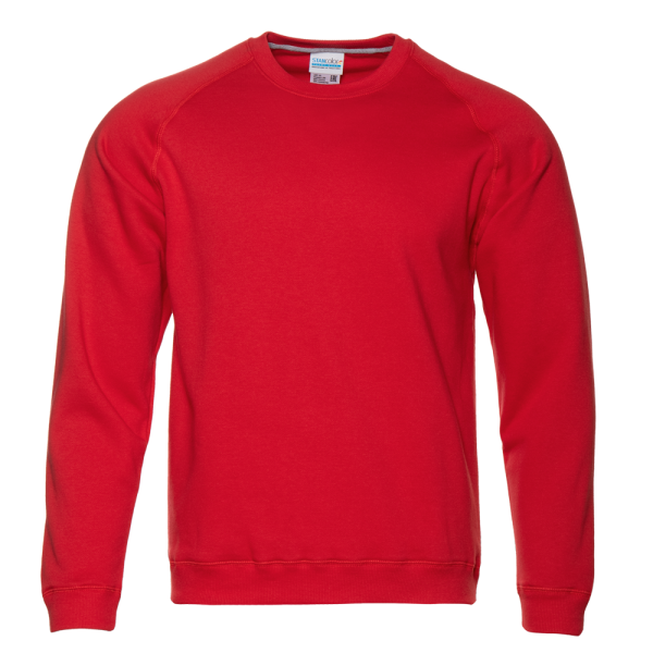 Свитшот с начёсом арт. 53, Красный