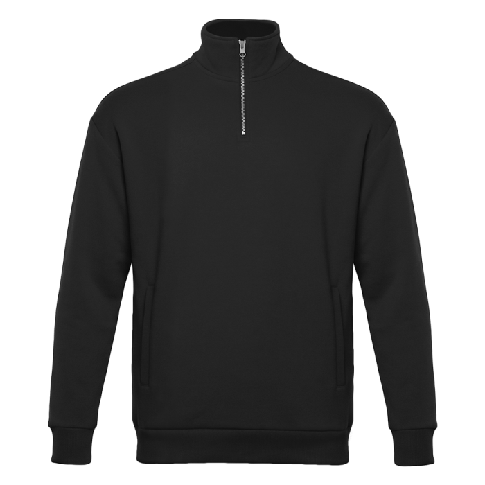 Толстовка STAN оверсайз на молнии, футер без начёса, 340, 102, Черный (20) фото-0