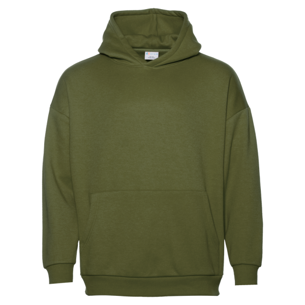 Худи оверсайз арт. 69, Оливковый хаки