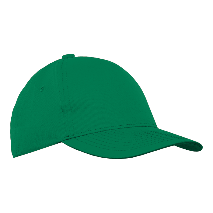 Бейсболка детская STAN 5 клиньев хлопок 150, 10J, Зелёный (30) фото-0