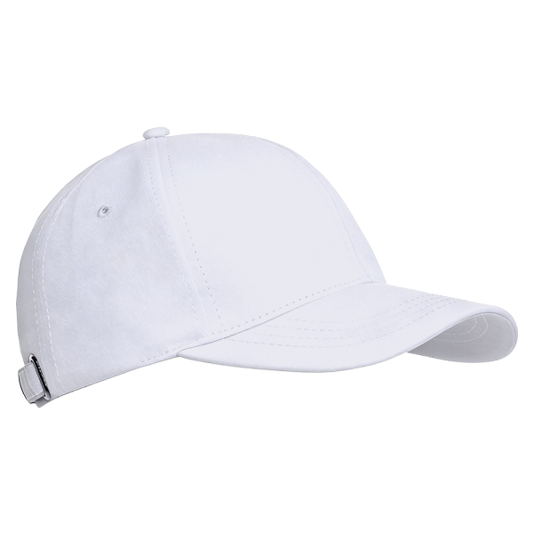 Бейсболка STAN 6 клиньев хлопок 280,07, Белый (10)