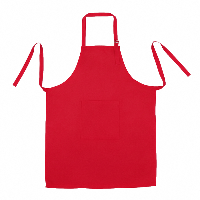 Фартук с грудкой, 240, 01, Красный (14) фото-0