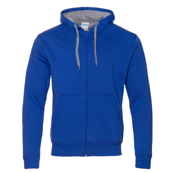 Толстовка с начёсом арт. 17, Синий