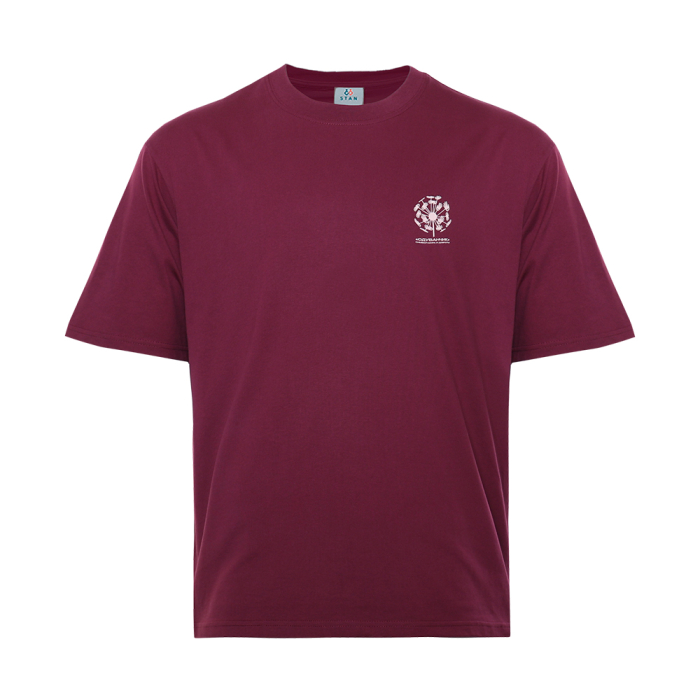 Футболка "Ботаника", 56, Бордовый (66) фото-0