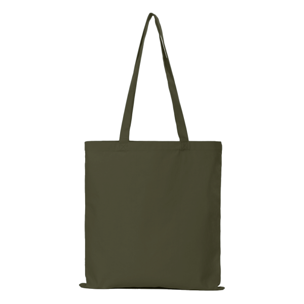 Сумка шопер STAN хлопок 38*42, 220, 201, Оливковый Хаки 