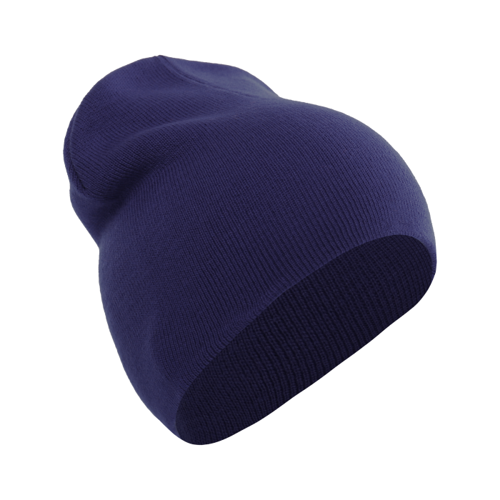 Темно-синяя шапка арт. 016 из 100% акрила, 300 гр/м2, оптом | Мерч, униформа и текстиль для бизнеса  фото-0