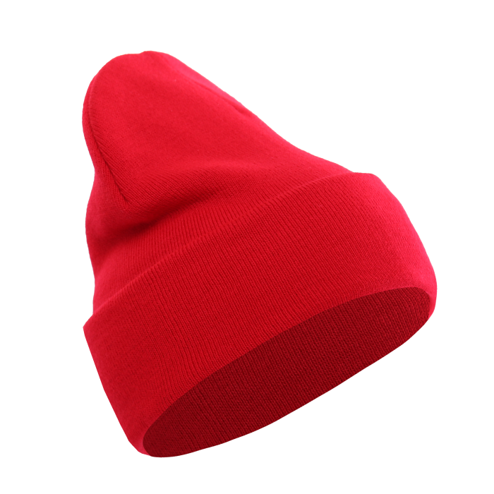Красная шапка арт. 017 из 100% акрила, 300 гр/м2, оптом | Мерч, униформа и текстиль для бизнеса  фото-0