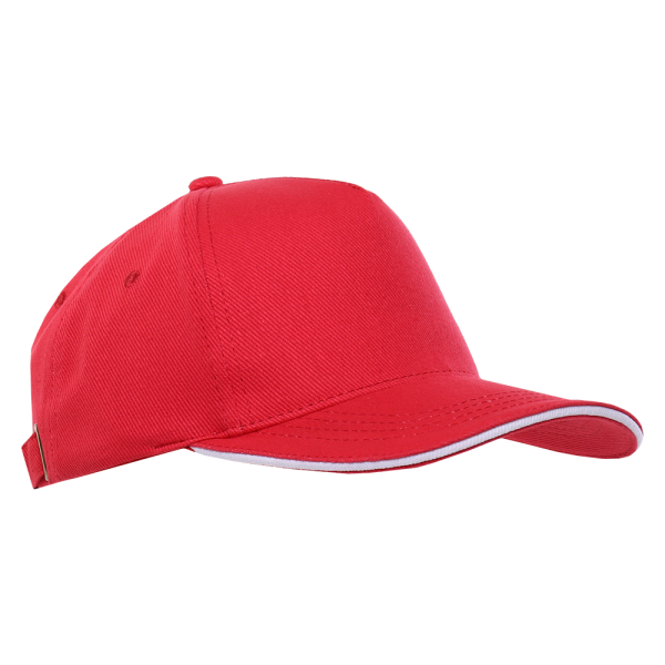 Бейсболка с кантом арт. 04, Красный