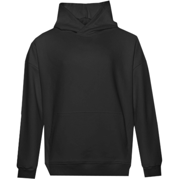 Худи оверсайз арт. 66, Чёрный