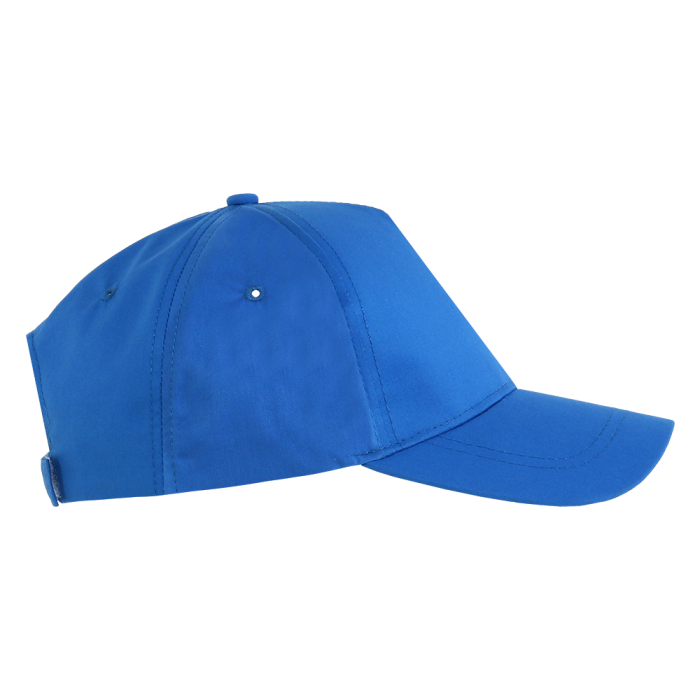 Синяя бейсболка арт. 13Х, 5 клиньев, 100% хлопок, 150 гр/м2, оптом | Мерч, униформа и текстиль для бизнеса  фото-0