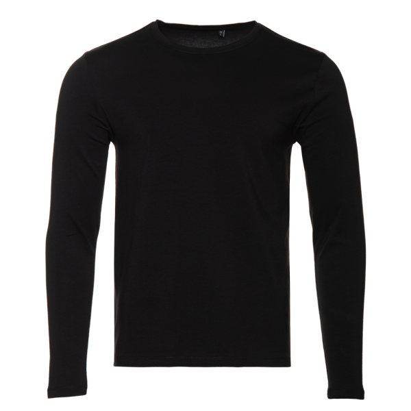 Футболка с длинным рукавом арт. 35, Чёрный