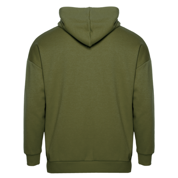 Худи унисекс STAN  оверсайз 320, 69, Оливковый хаки (36) | Мерч, униформа и текстиль для бизнеса фото-2