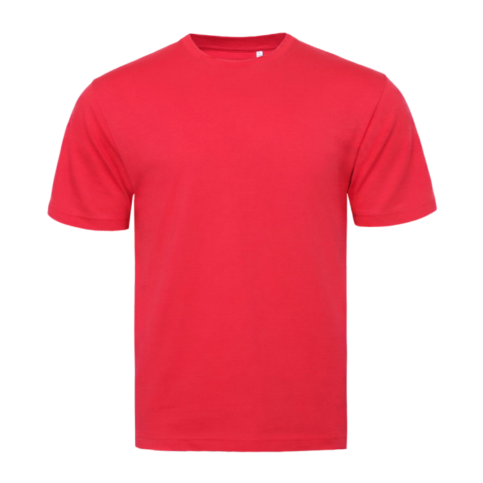 Футболка STAN, хлопок 160, 301, Красный (14) фото-0