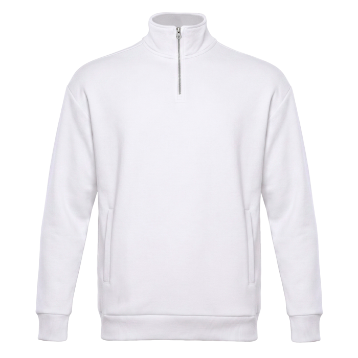 Толстовка STAN оверсайз на молнии, футер без начёса, 340, 102, Белый (10) фото-0