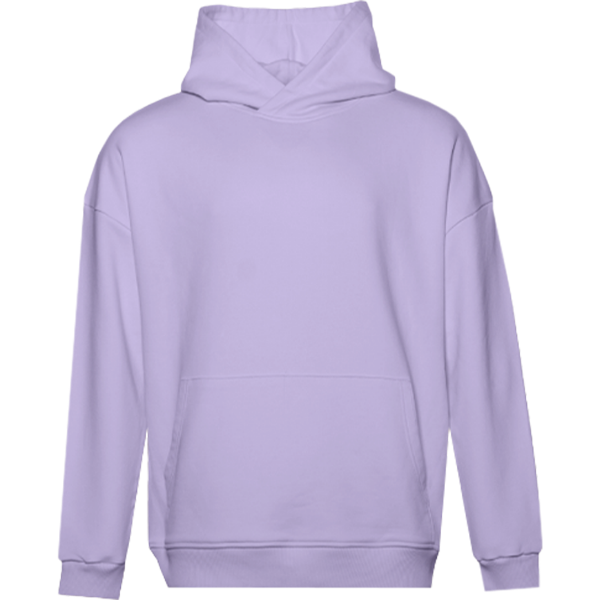 Худи унисекс STAN оверсайз футер без начёса 350, 66, Цифровая лаванда
