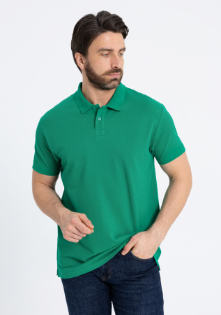 Зеленая рубашка поло арт. 04U из 100% хлопка, 185 гр/м2, оптом | Мерч, униформа и текстиль для бизнеса  photo-6