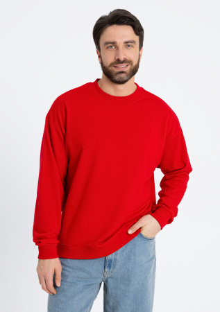 Свитшот унисекс STAN футер без начёса, 350, 96, Красный (14) | Мерч, униформа и текстиль для бизнеса photo-8