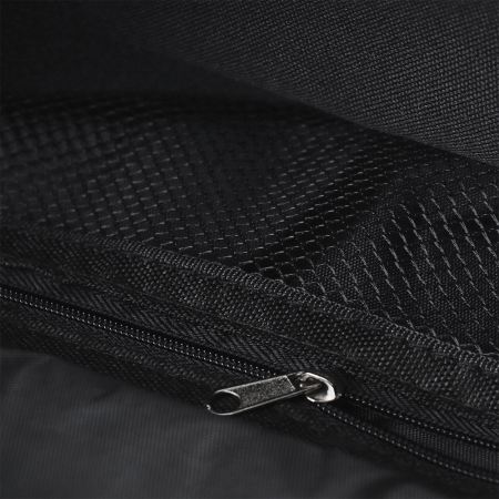 Черная поясная сумка арт. 122, 100% полиэстер, оптом | Мерч, униформа и текстиль для бизнеса photo-3