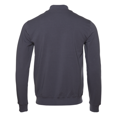 Темно-серая толстовка STAN арт. 65N на молнии, 78% хлопок, 17% полиэстер, 5% эластан, 245 гр/м2 | Мерч, униформа и текстиль для бизнеса photo-2