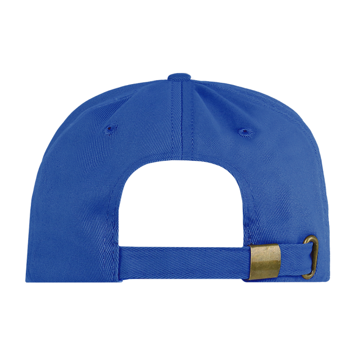 Синяя бейсболка арт. 12, 5 клиньев из 100% хлопка, 260 гр/м2, оптом | Мерч, униформа и текстиль для бизнеса фото-3