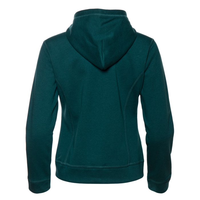 Толстовка женская STAN  с капюшоном на молнии сэндвич 320, 19, Изумрудный меланж (131) фото-2