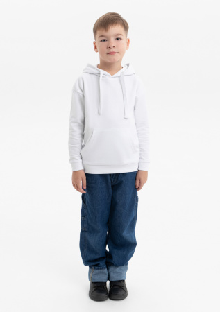 Худи детское STAN футер без начеса 260, 23J_Белый (10) | Мерч, униформа и текстиль для бизнеса photo-7