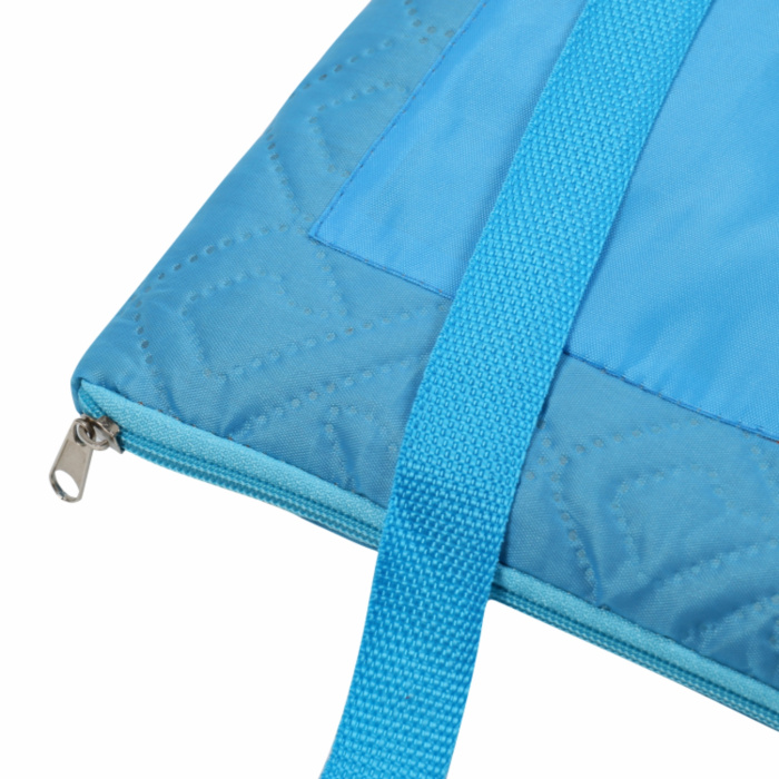 Бирюзово-оранжевый плед арт. 307, 100% полиэстер, оптом | Мерч, униформа и текстиль для бизнеса фото-2