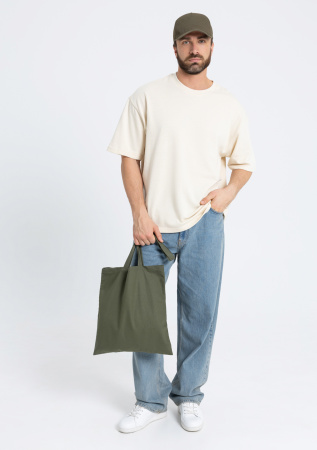 Оливковый хаки бейсболка арт. 12, 5 клиньев из 100% хлопка, 260 гр/м2, оптом | Мерч, униформа и текстиль для бизнеса  photo-10