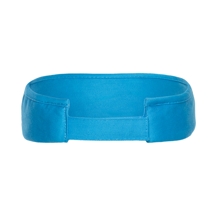 Бирюзовый козырек арт. 25U, 100% хлопок, 220 гр/м2, оптом | Мерч, униформа и текстиль для бизнеса  фото-3