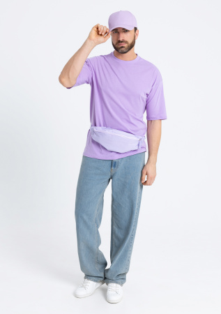 Фиолетовая поясная сумка арт. 122, 100% полиэстер, оптом | Мерч, униформа и текстиль для бизнеса photo-5