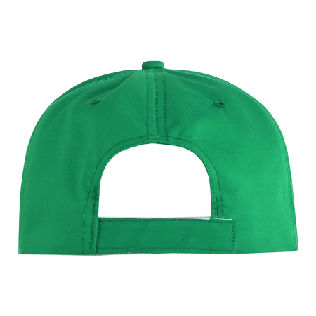 Зеленая бейсболка 5 клиньев из 100% хлопка, 150 гр/м2, оптом | Мерч, униформа и текстиль для бизнеса  photo-3