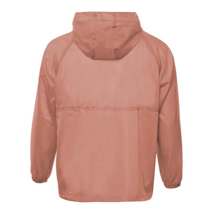 Однотонная розовая куртка-анорак арт. И16, 100% полиэстер | Мерч, униформа и текстиль для бизнеса фото-1