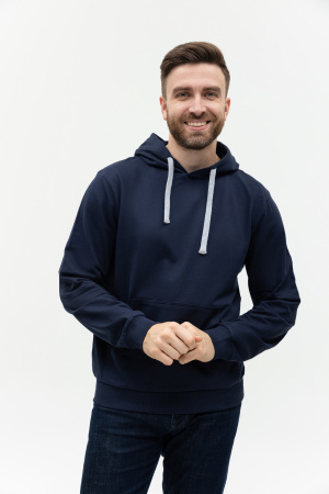 Худи унисекс STAN футер без начёса 260, 23, Т-синий (46) | Мерч, униформа и текстиль для бизнеса photo-10