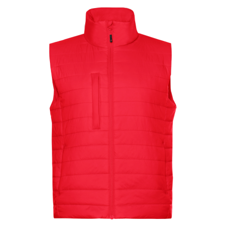 Красный ультралёгкий жилет арт. 87, 100% нейлон, оптом | Мерч, униформа и текстиль для бизнеса photo-0