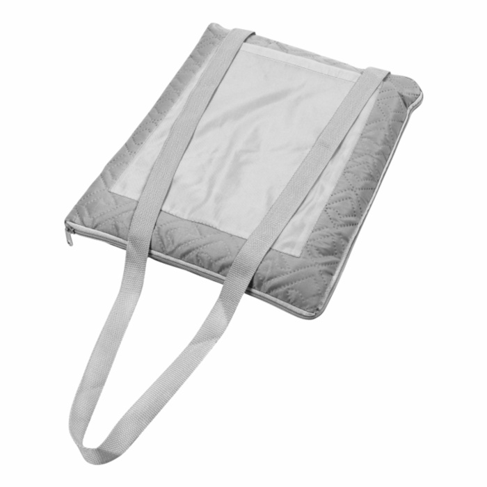 Светло-серый плед арт. 307, 100% полиэстер, оптом | Мерч, униформа и текстиль для бизнеса фото-3