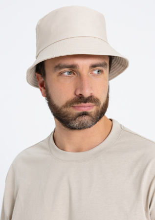 Песочно бежевая футболка арт. 56 оверсайз кроя из 100% хлопка, 240 гр/м2, оптом | Мерч, униформа и текстиль для бизнеса  photo-9