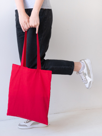 Сумка шопер STAN хлопок 38*42, 220, 200, Красный (14) photo-3