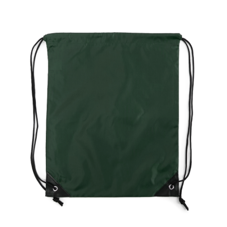 Темно-зеленый рюкзак-мешок арт. 131, 100% полиэстер, оптом | Мерч, униформа и текстиль для бизнеса photo-1