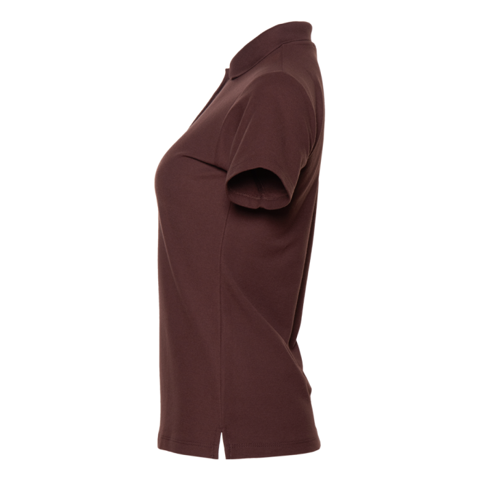 Рубашка поло женская STAN хлопок/полиэстер 185, 04WL, Т-шоколадный (107) фото-2