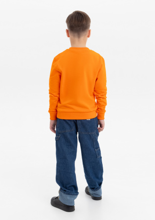 Свитшот детский STAN футер без начёса, 260, 63J, Оранжевый (28) | Мерч, униформа и текстиль для бизнеса photo-6