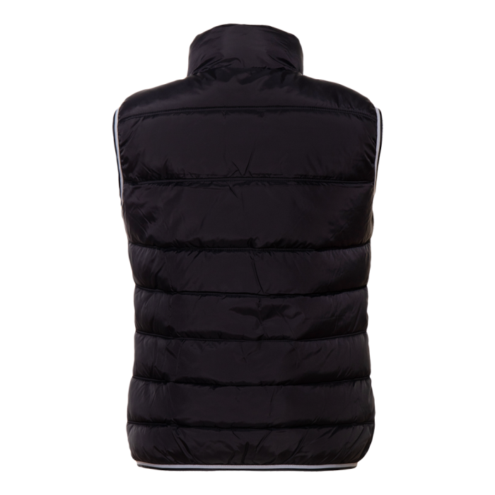 Черный однотонный утепленный женский жилет арт. 82W, 100% нейлон, оптом | Мерч, униформа и текстиль для бизнеса фото-1