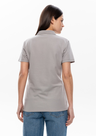 Рубашка поло женская STAN хлопок/полиэстер 185, 04WL, С-серый (72) photo-6