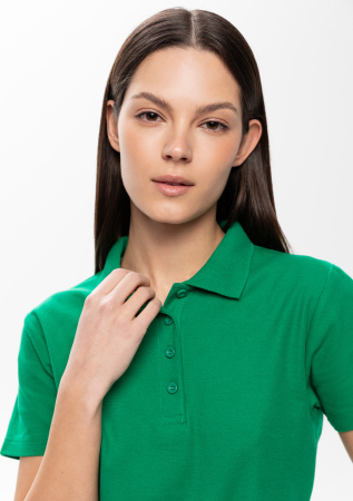 Рубашка поло женская STAN хлопок/полиэстер 185, 04WL, Зелёный (30) | Мерч, униформа и текстиль для бизнеса photo-7