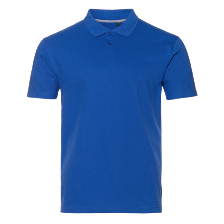 Синяя рубашка поло арт. 04B из 100% хлопка, 185 гр/м2, оптом | Мерч, униформа и текстиль для бизнеса  photo-0